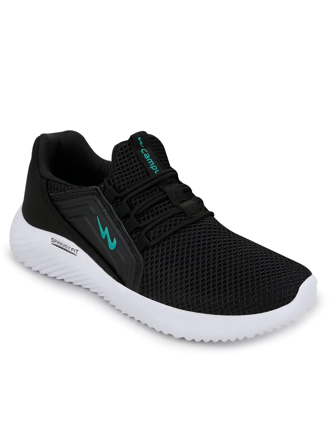 TYSON Pro Black Men's Walking Shoes - Image 2