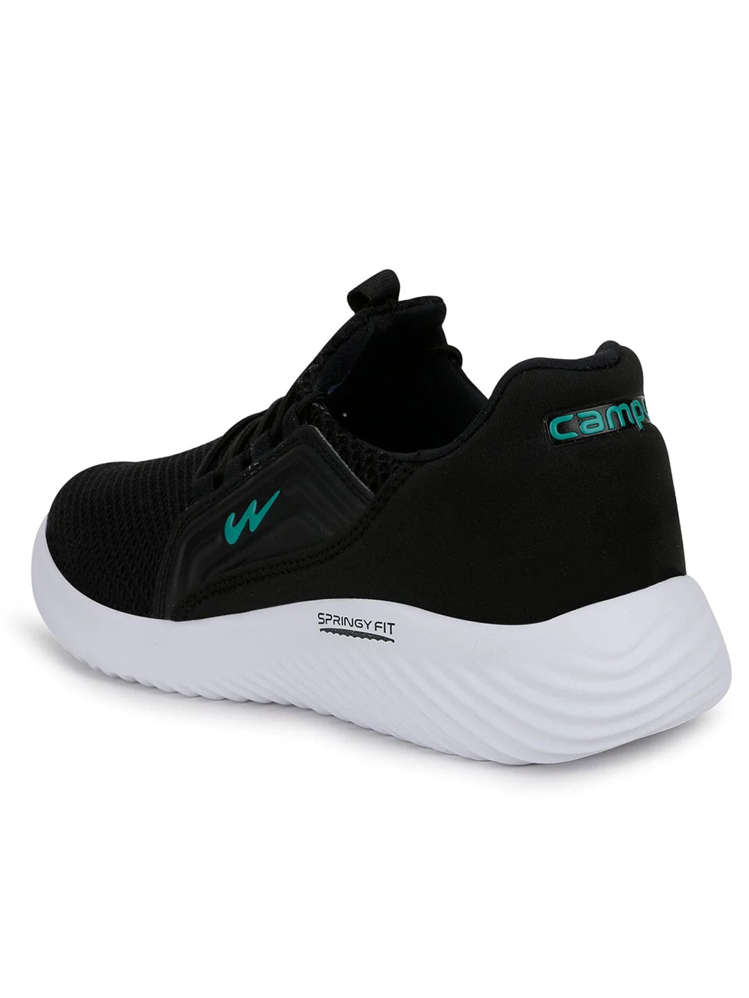 TYSON Pro Black Men's Walking Shoes - Image 3