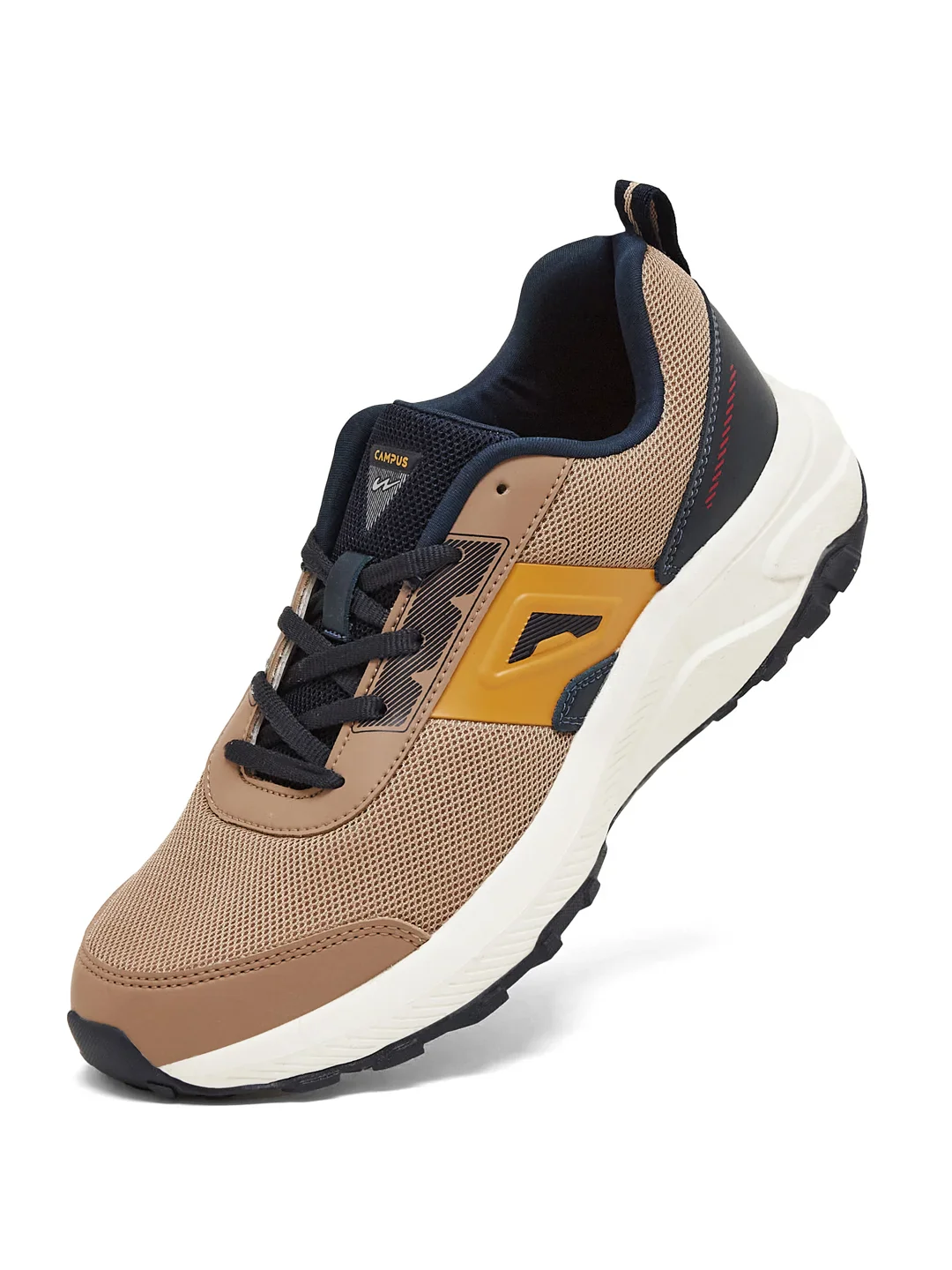 UNIC Beige Men's Running Shoes - Image 3