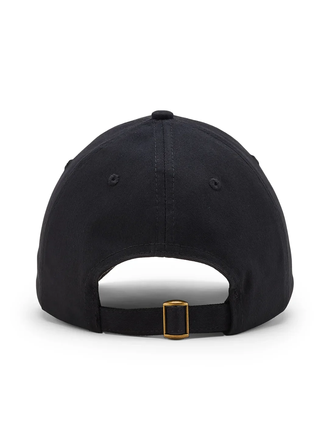 Unstructured Cotton Twill Black Unisex Cap - Image 3