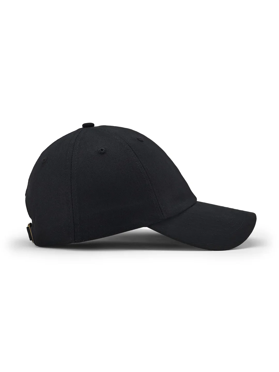 Unstructured Cotton Twill Black Unisex Cap - Image 6