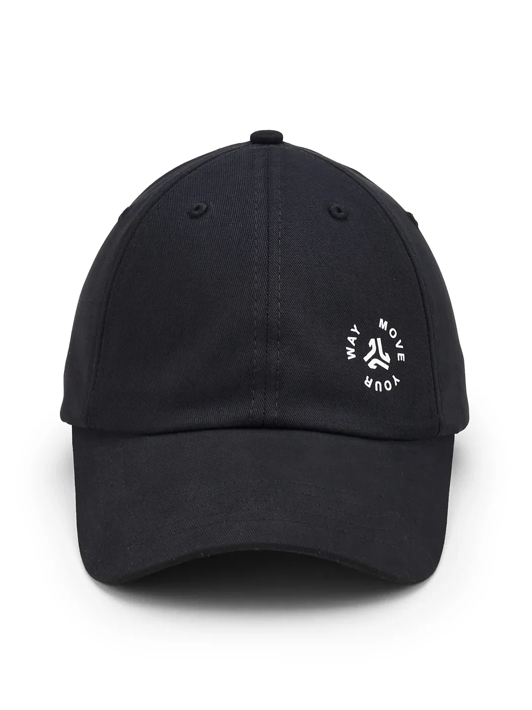 Unstructured Cotton Twill Black Unisex Cap - Image 7