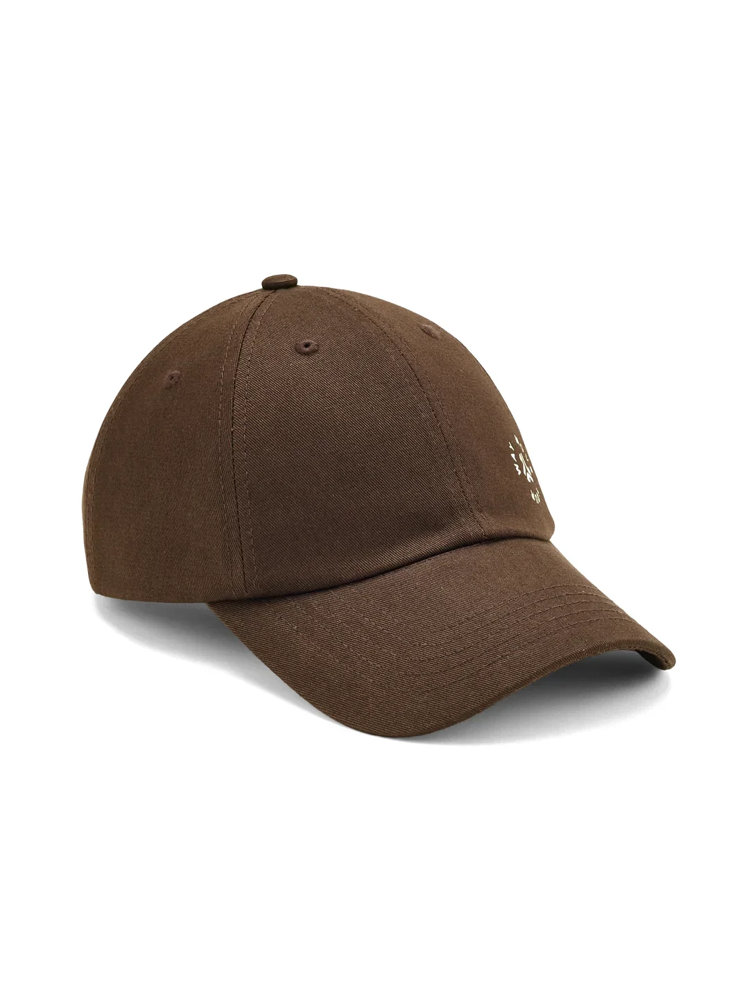 Unstructured Cotton Twill Brown Unisex Cap - Image 5