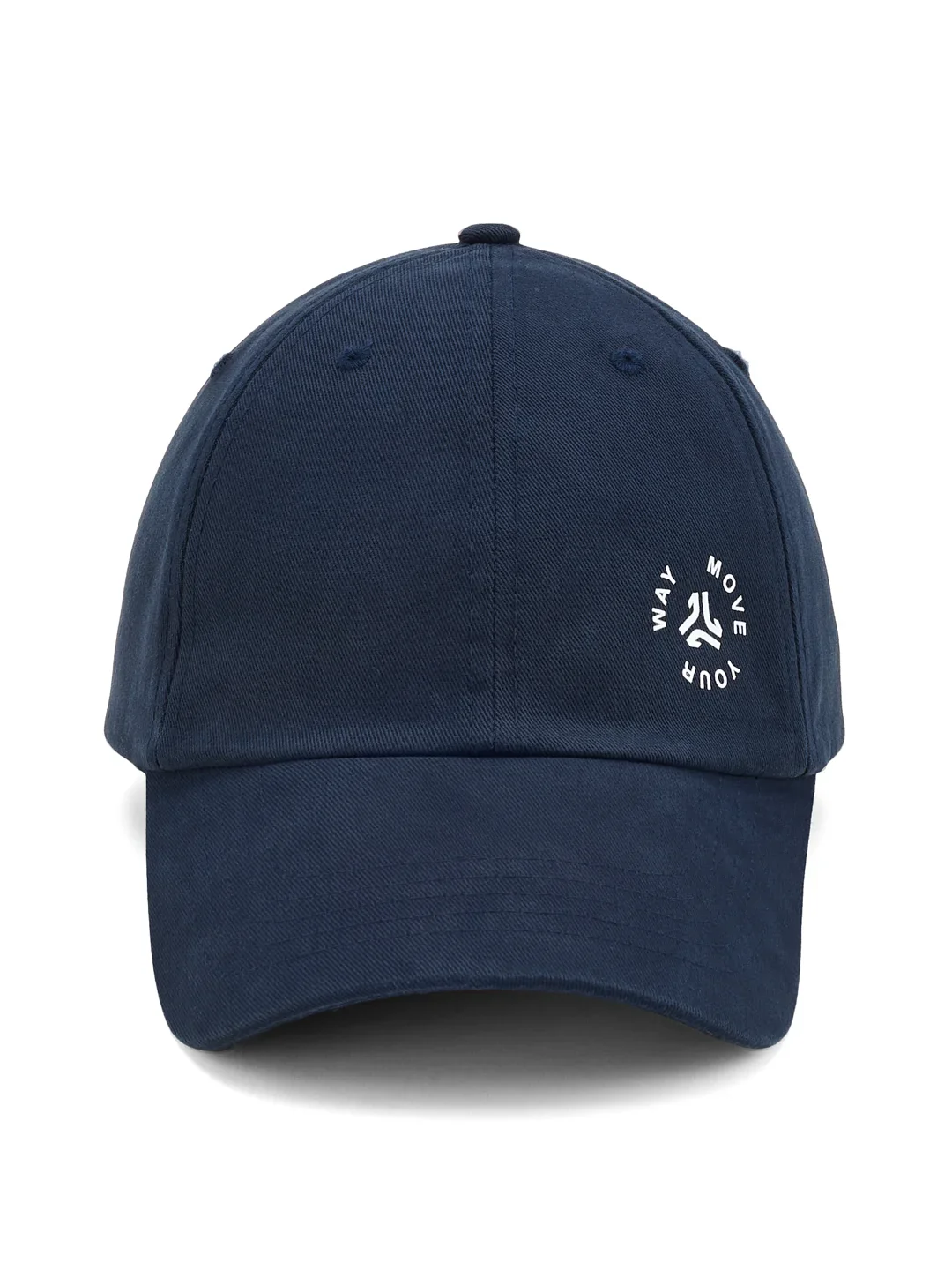 Unstructured Cotton Twill Navy Unisex Cap - Image 7