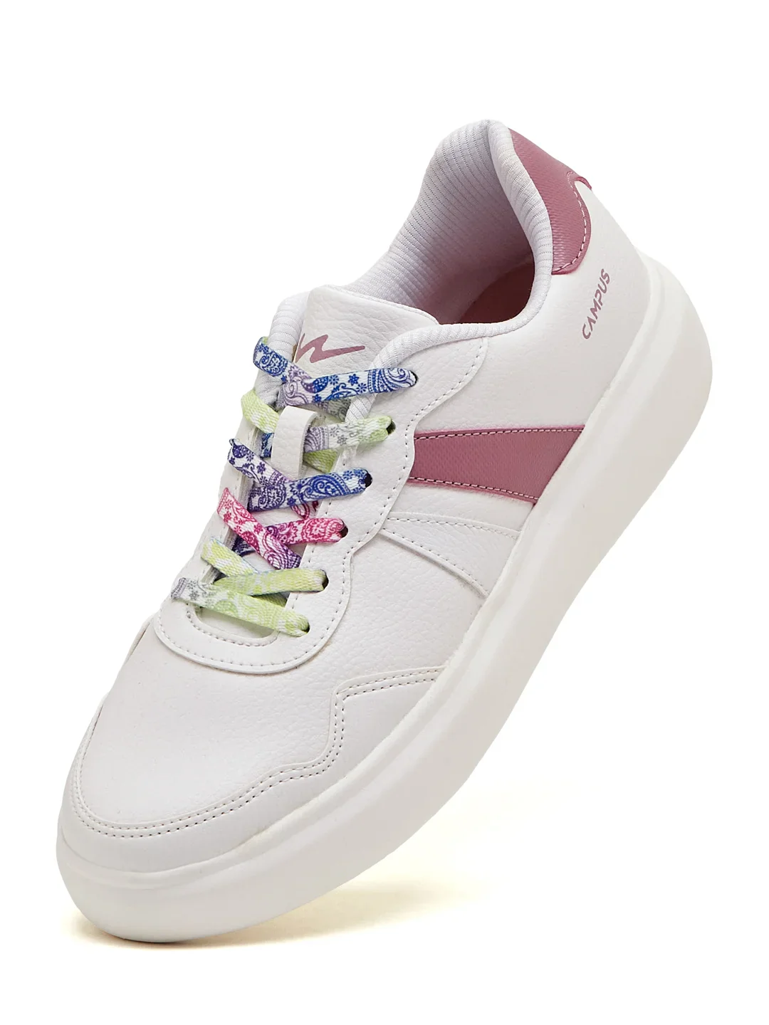 VALUT White Women's Sneakers - Image 3
