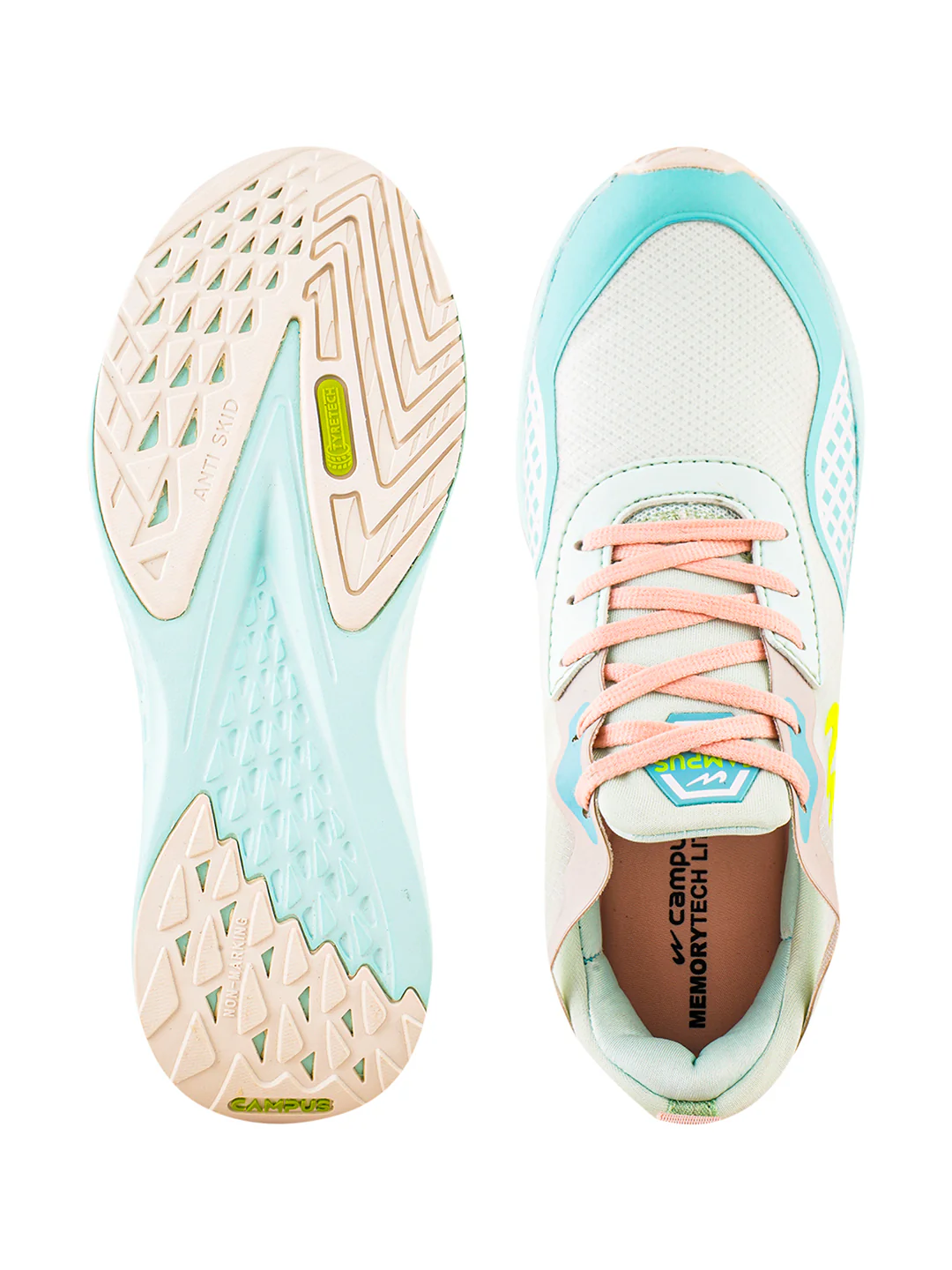 VAST Green Women's Sports Shoes - Image 5