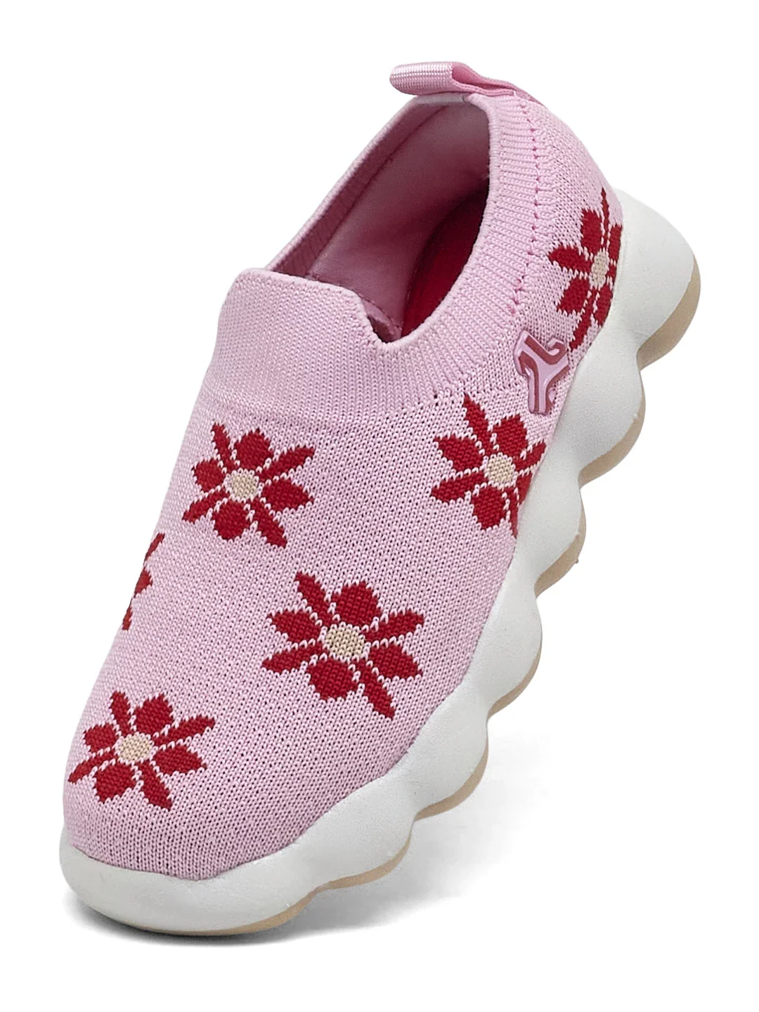VELTO K Pink Kids Walking Shoes - Image 3