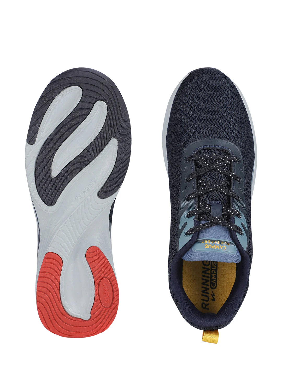 VERTIGO Navy Men's Sports Shoes - Image 5
