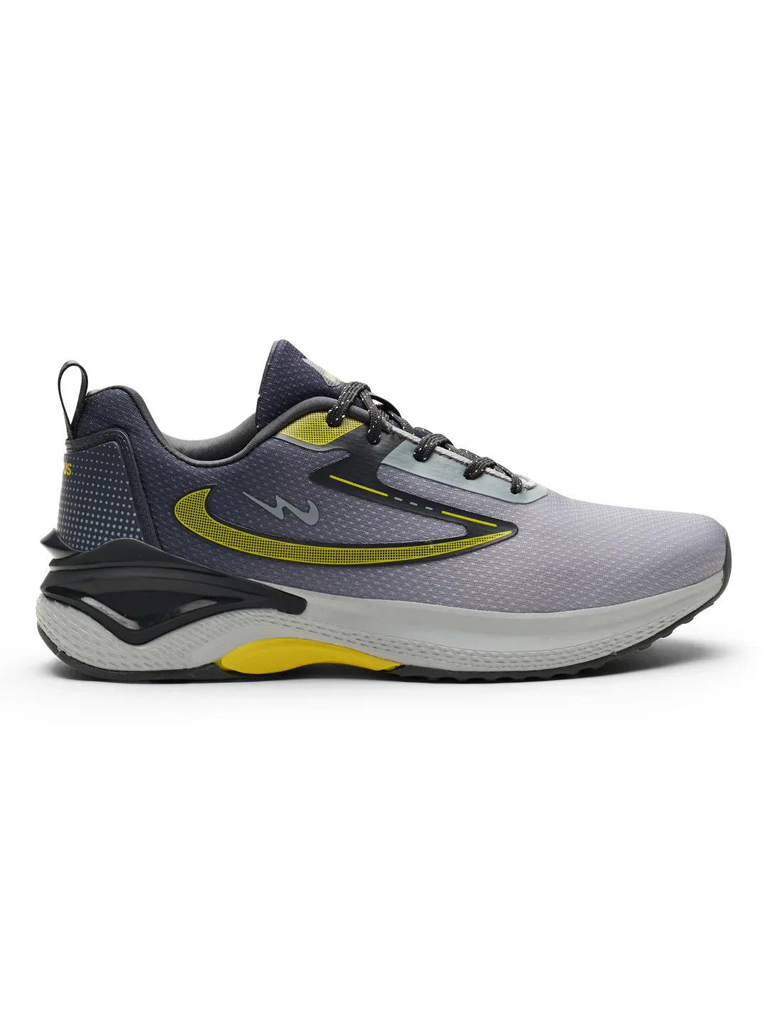 VESPER Grey Men's Running Shoes - Image 2