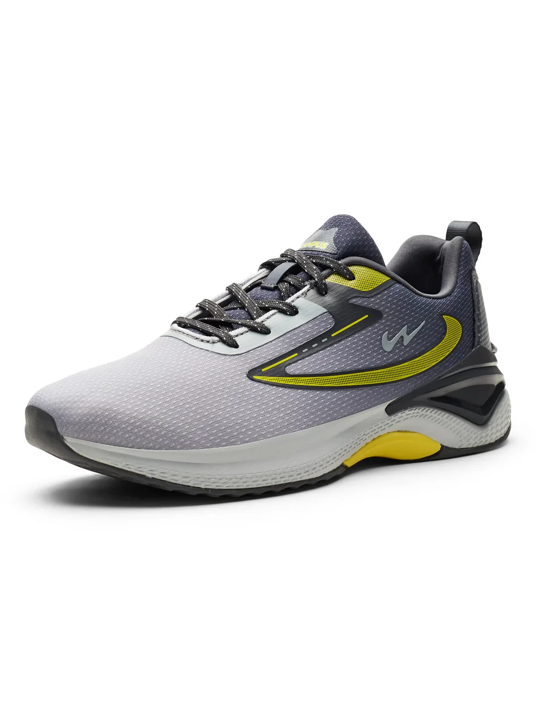 VESPER Grey Men's Running Shoes - Image 6