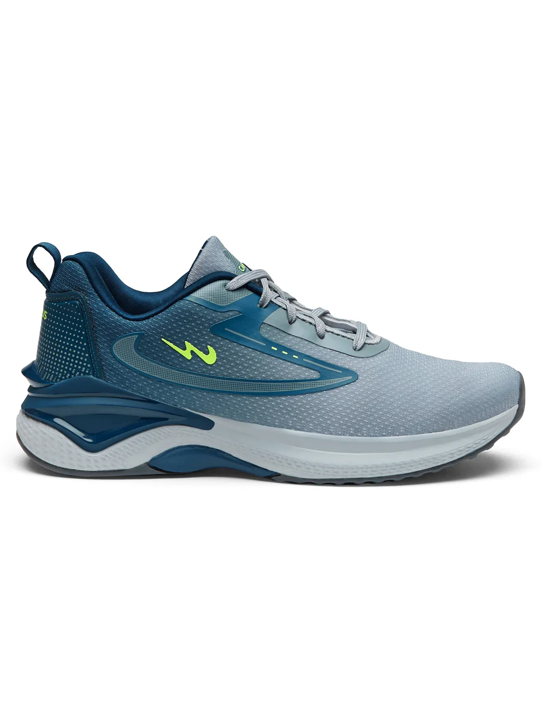 VESPER Grey Men's Running Shoes - Image 2