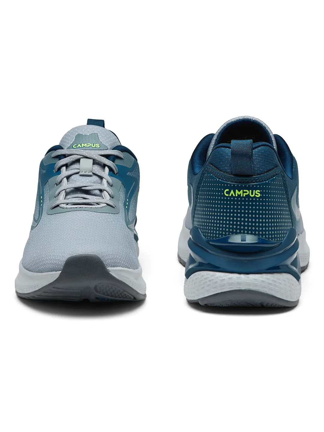 VESPER Grey Men's Running Shoes - Image 4