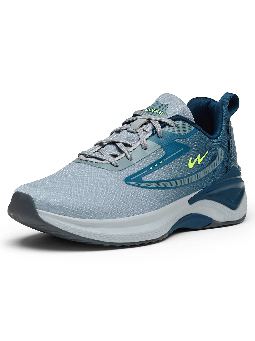 VESPER Grey Men's Running Shoes - Image 6