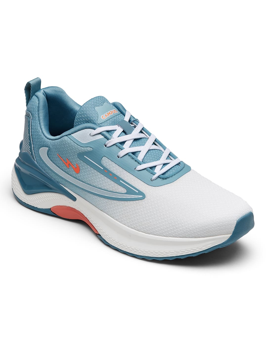 VESPER White Men's Running Shoes - Image 3