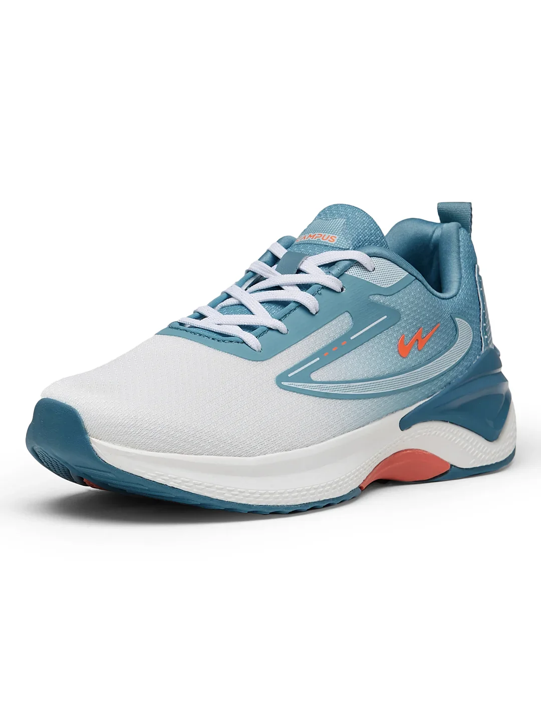 VESPER White Men's Running Shoes - Image 6