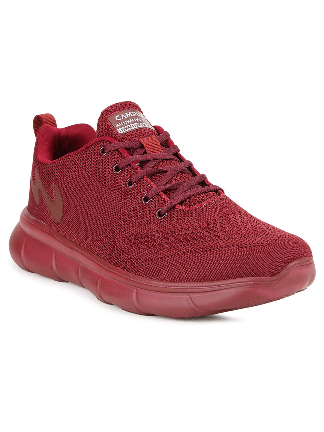 VIBGYOR Burgundy Men's Sneakers - Image 2