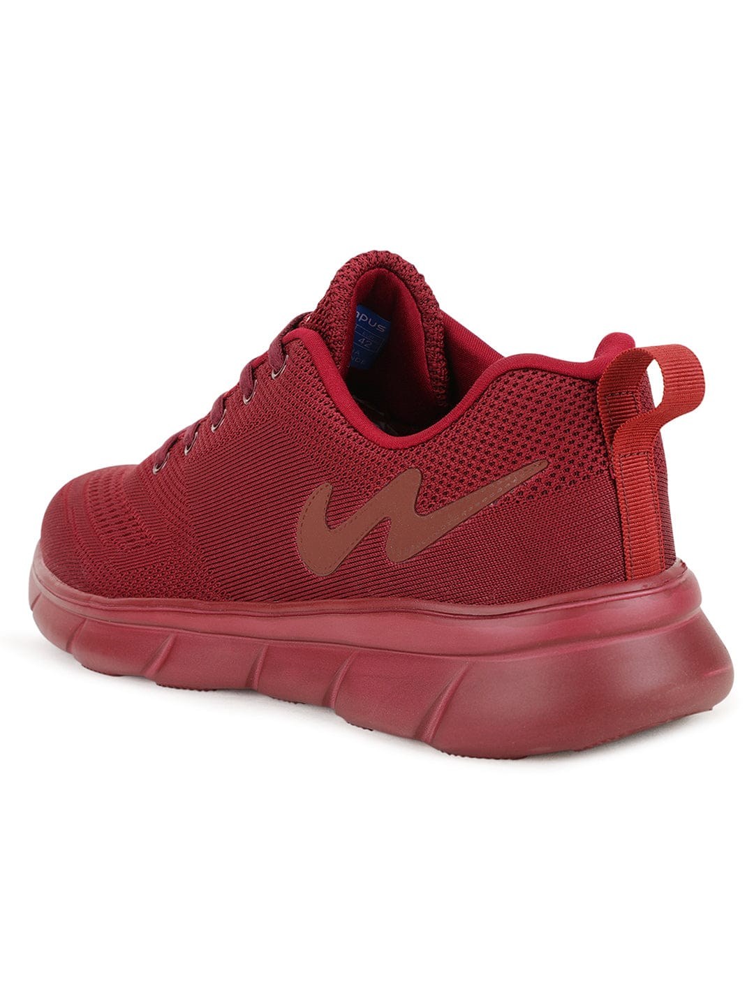 VIBGYOR Burgundy Men's Sneakers - Image 3