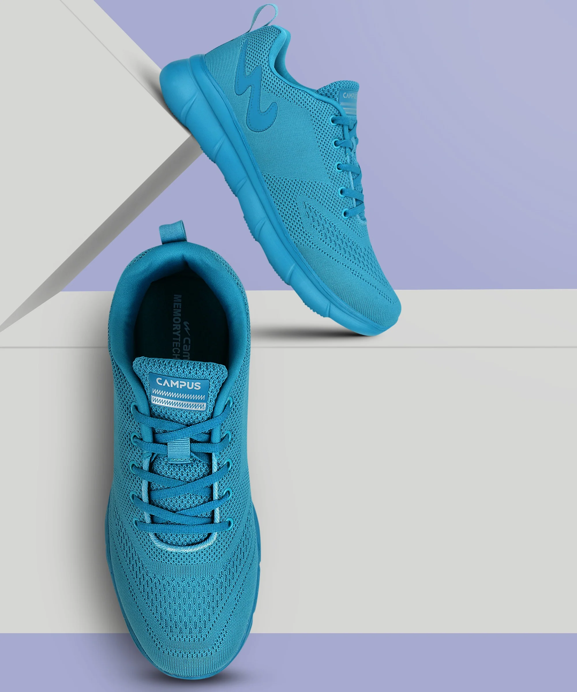 VIBGYOR Blue Men's Sneakers - Image 5