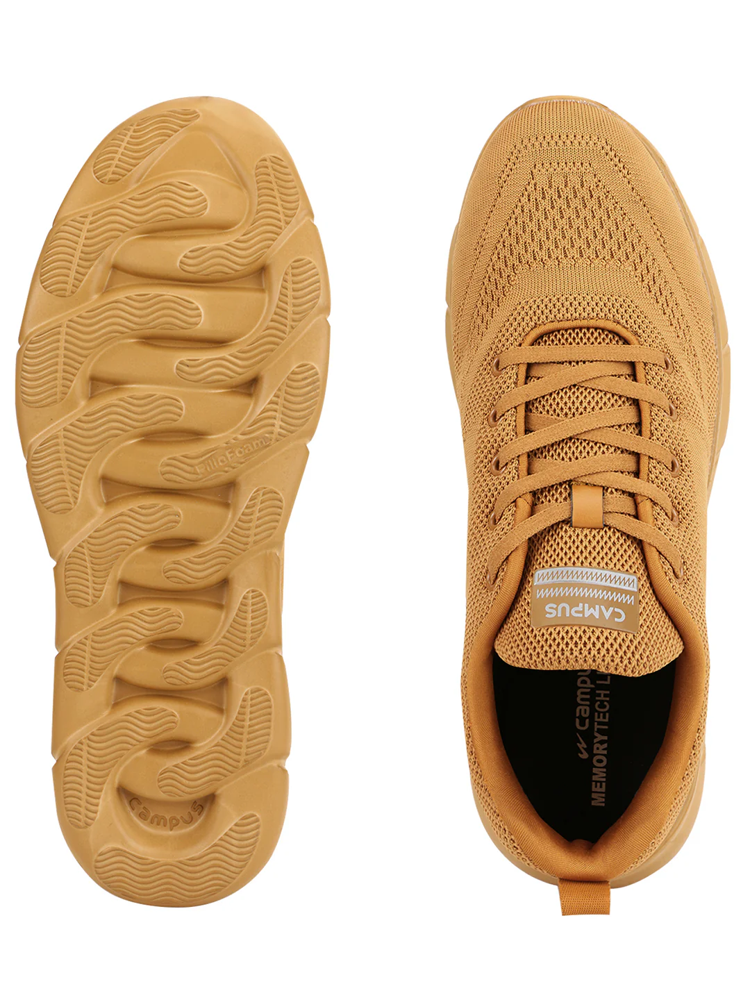 VIBGYOR Tan Men's Sneakers - Image 5