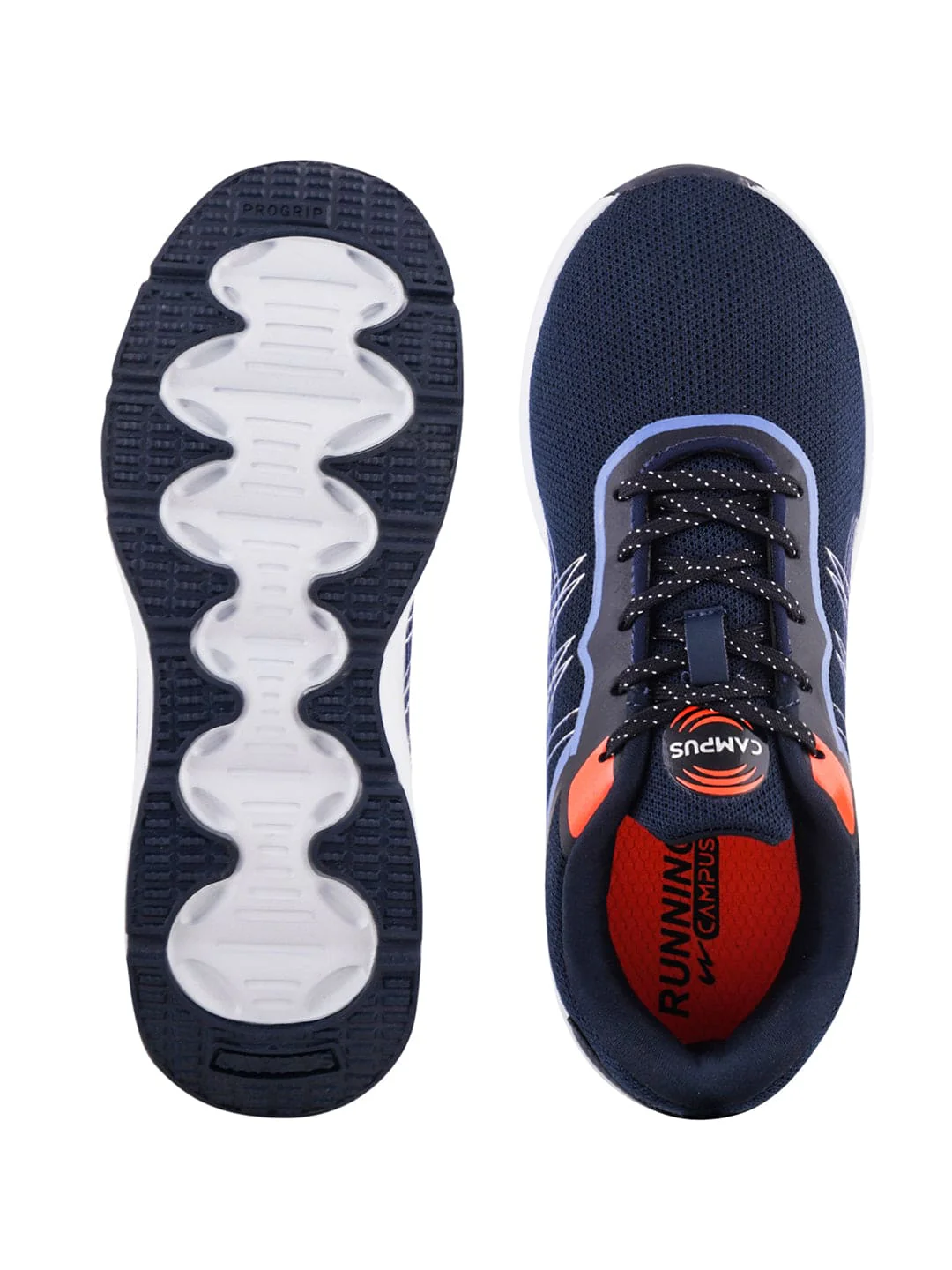 VIRTAL Navy Men's Sports Shoes - Image 5