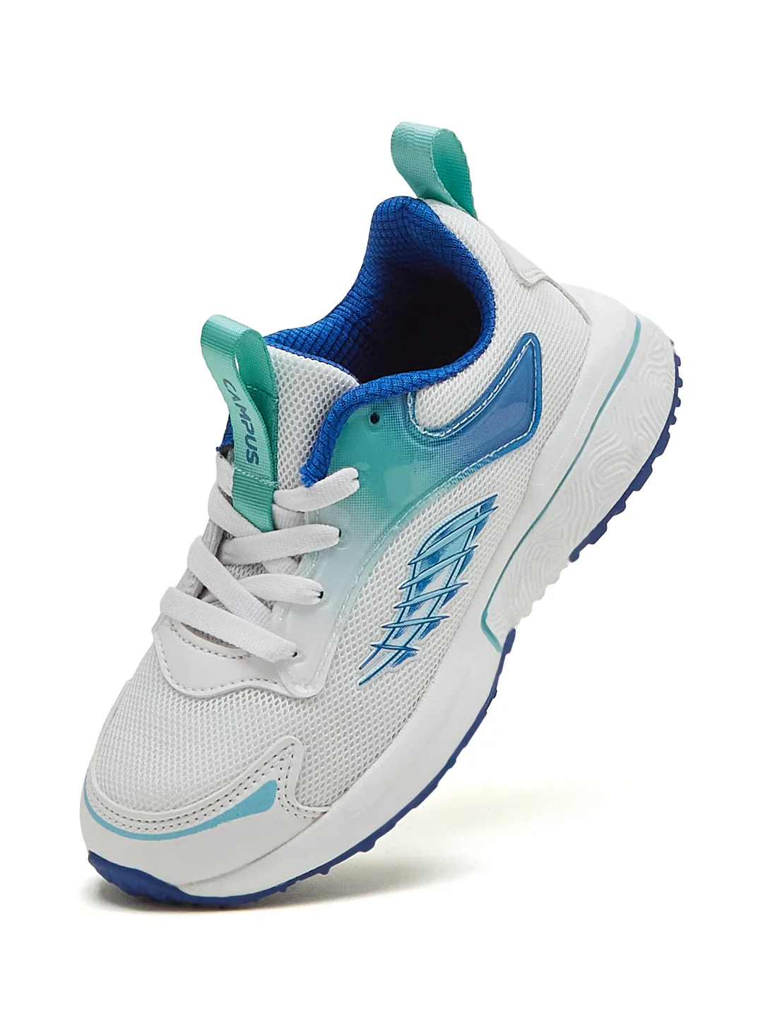 VIRTU KIDS White Kids Running Shoes - Image 3
