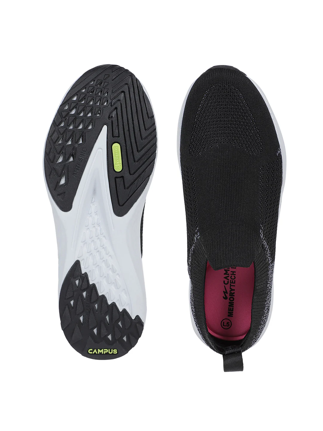 WANDER Black Women's Walking Shoes - Image 4