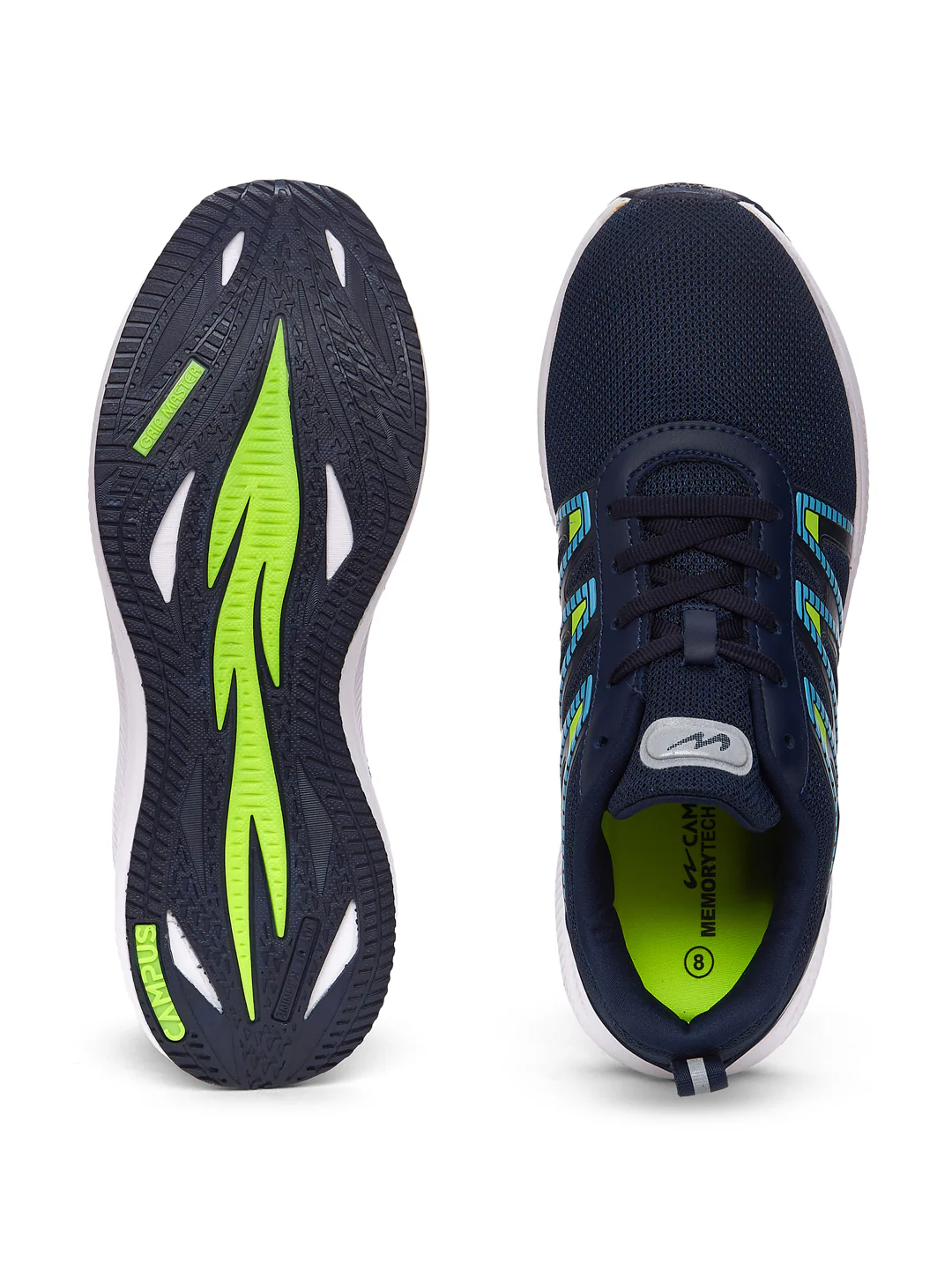 WENDIGO Navy Men's Running Shoes - Image 5