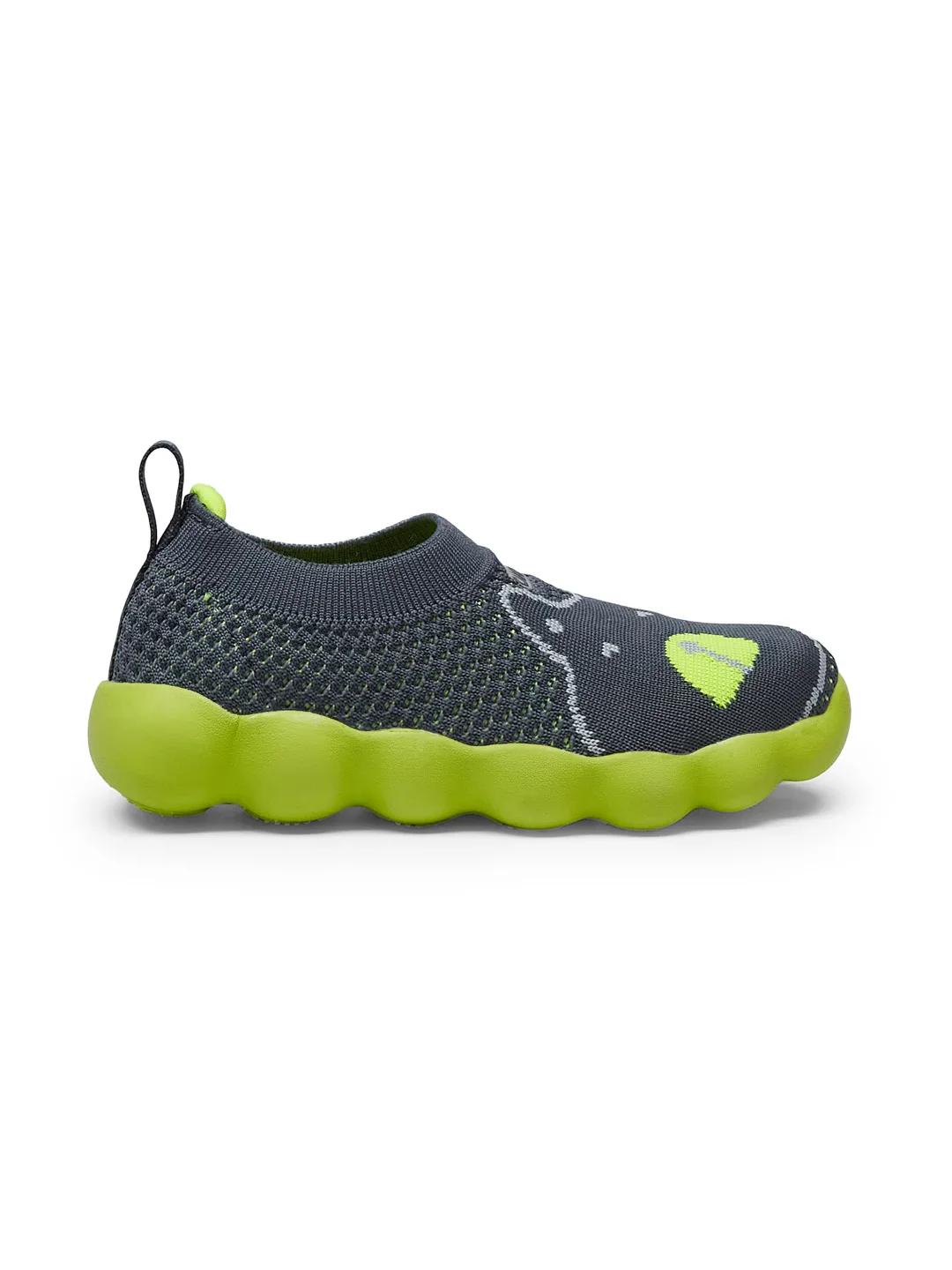 WHRIL Grey Kids Walking Shoes - Image 2