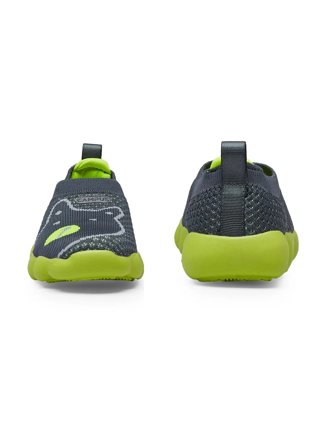 WHRIL Grey Kids Walking Shoes - Image 4