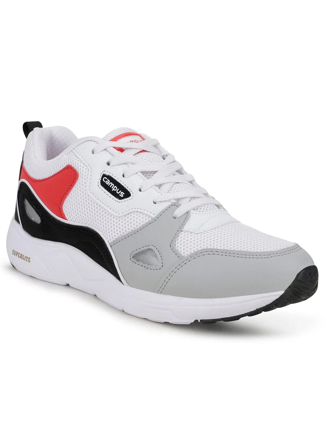 WISDOM White Men's Running Shoes - Image 2