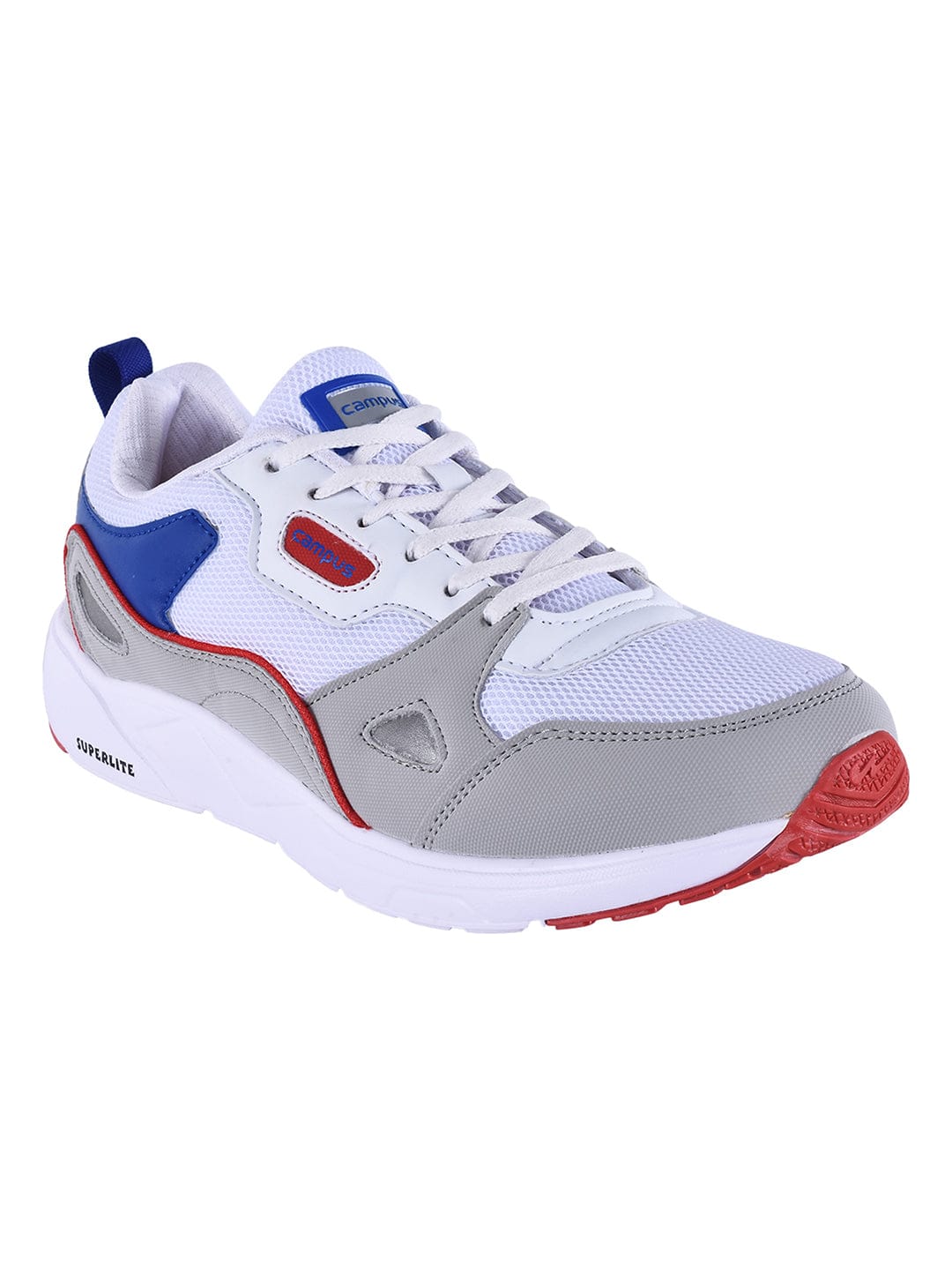 WISDOM White Men's Running Shoes - Image 2