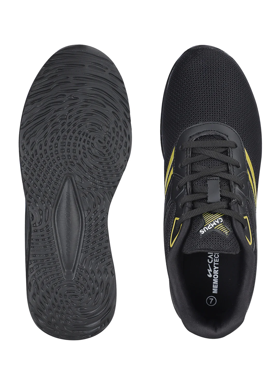 WONG Black Men's Sports Shoes - Image 5