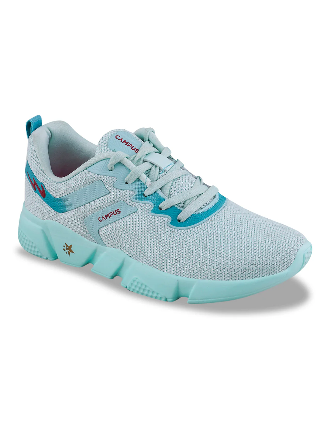 WOODY Green Women's Running Shoes - Image 2