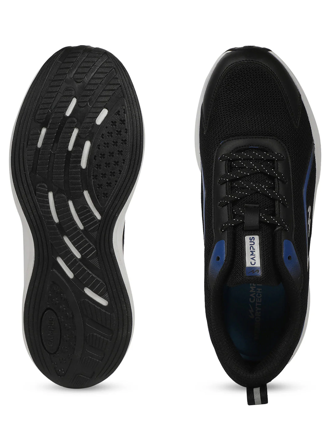 XAVEN Black Men's Running Shoes - Image 4