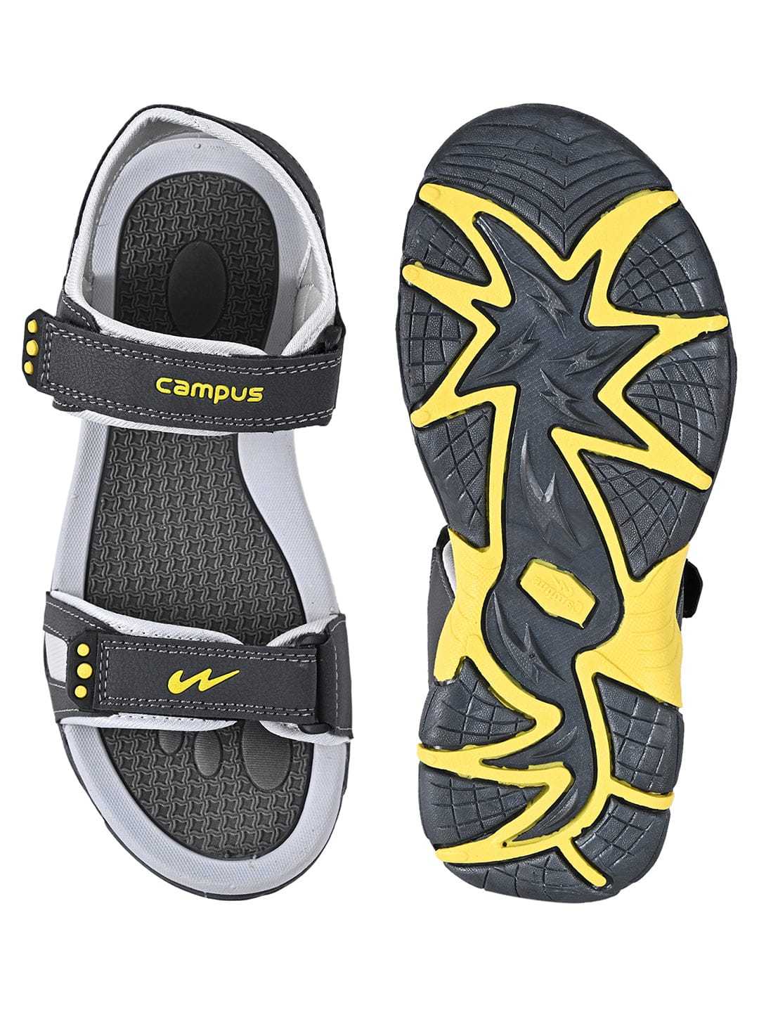 XPERIA-2 Grey Men's Sandals - Image 4