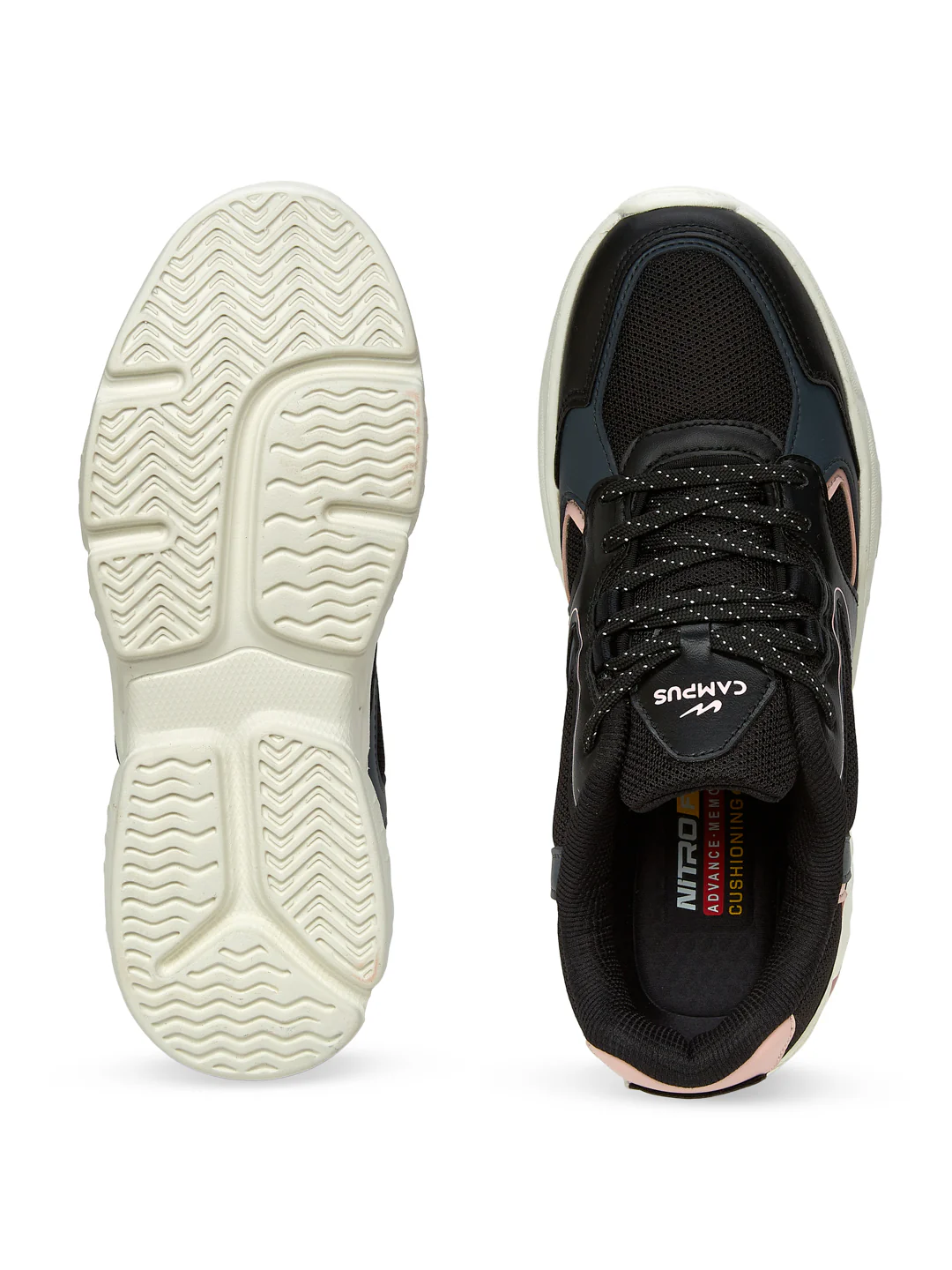 YASMIN Black Women's Sneakers - Image 5