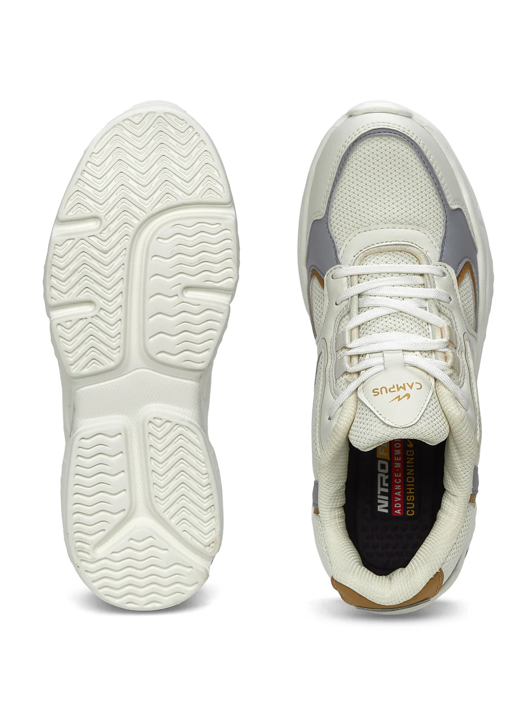 YASMIN White Women's Sneakers - Image 5