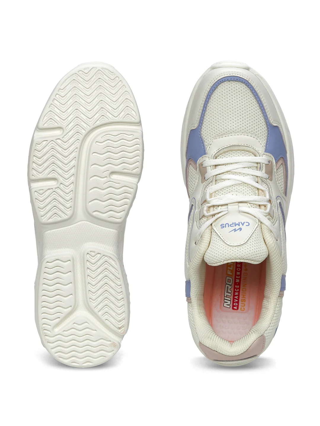 YASMIN White Women's Sneakers - Image 5