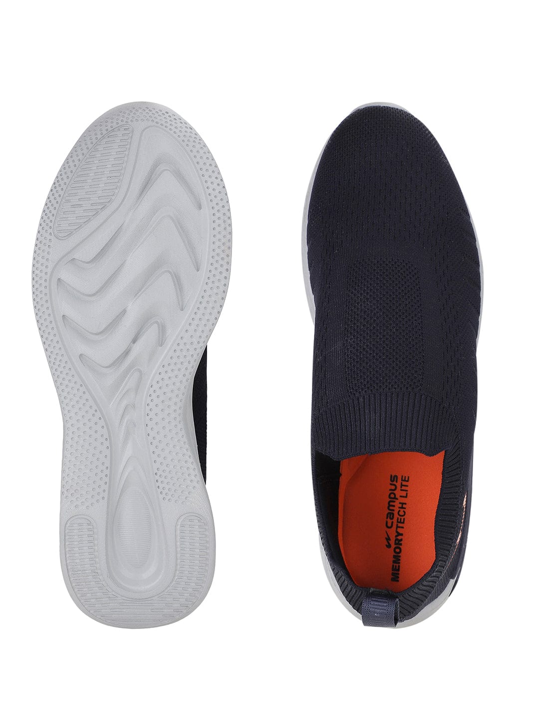 YESTER Navy Men's Walking Shoes - Image 4