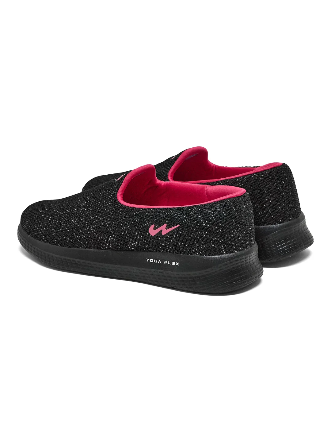 ZOE PLUS Black Women's Walking Shoes - Image 4