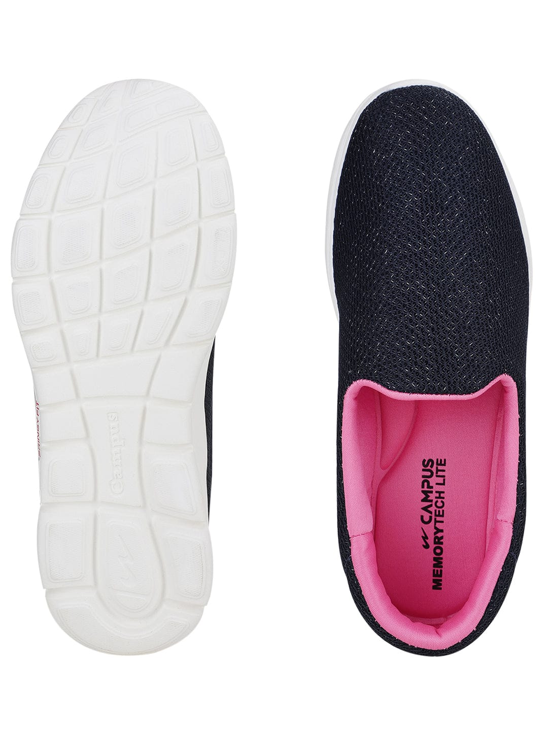 ZOE PLUS Navy Women's Walking Shoes - Image 5