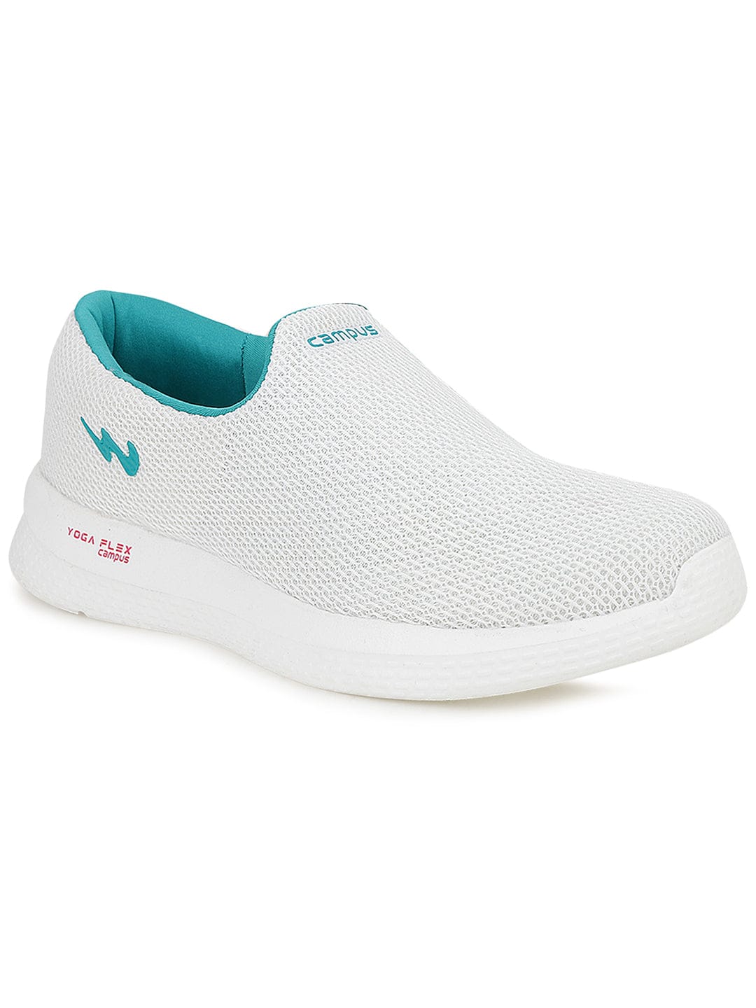 ZOE PLUS White Women's Walking Shoes - Image 2