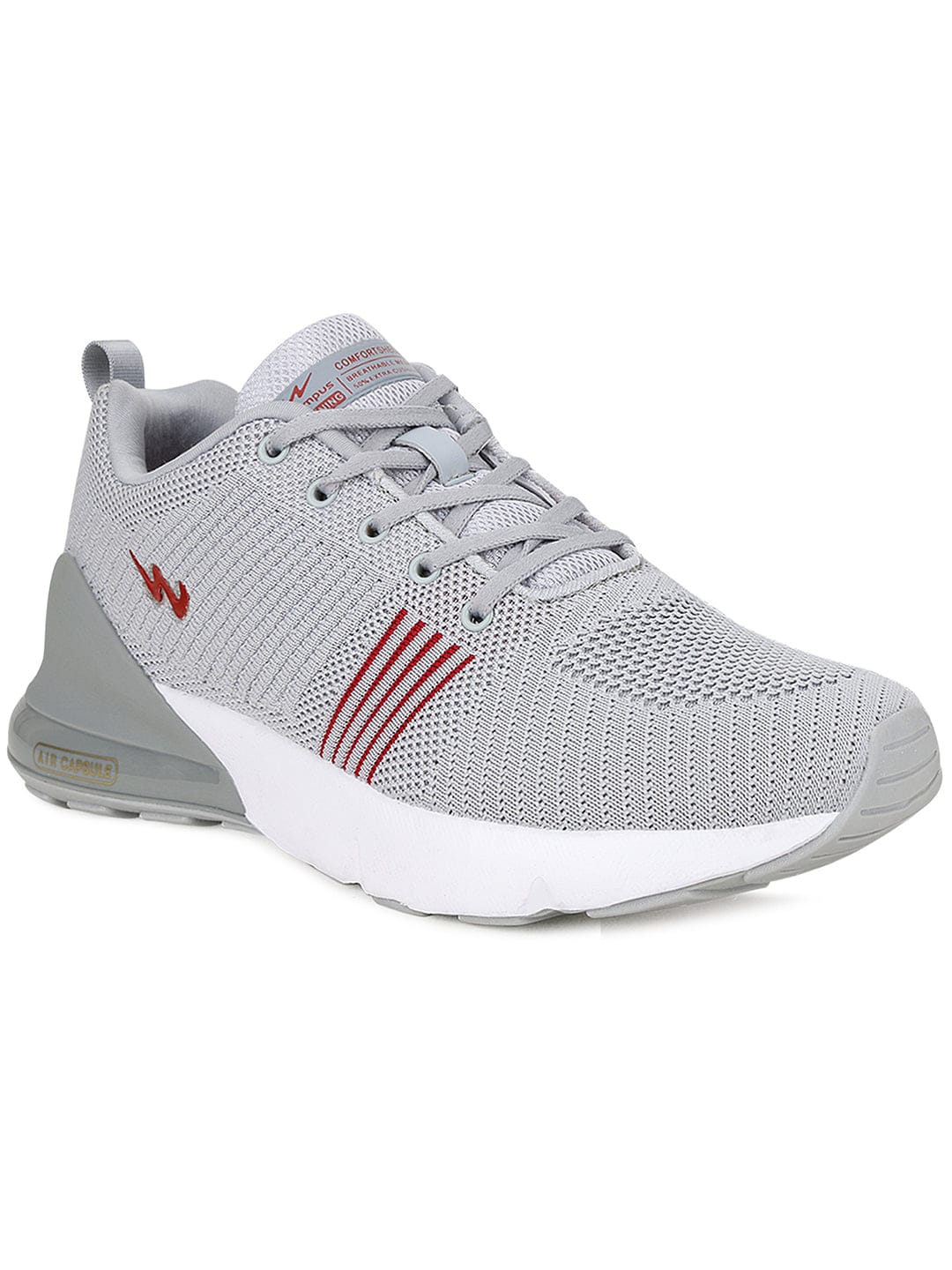 ZURIK PRO Grey Men's Sports Shoes - Image 2