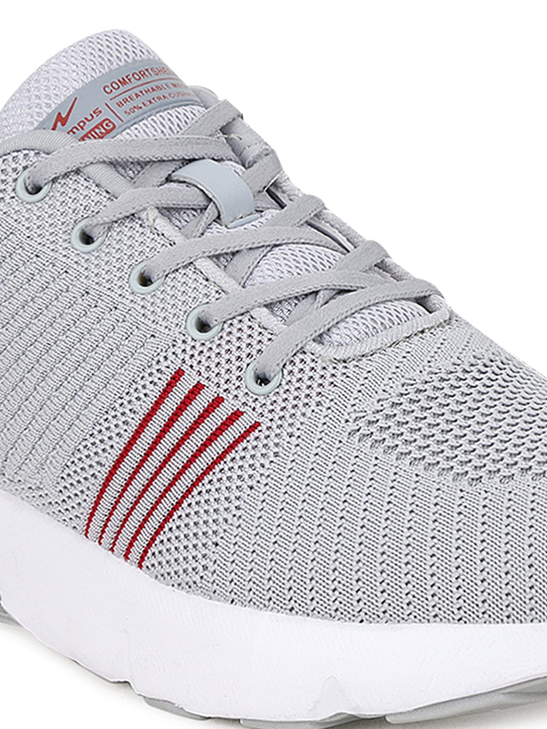 ZURIK PRO Grey Men's Sports Shoes - Image 4